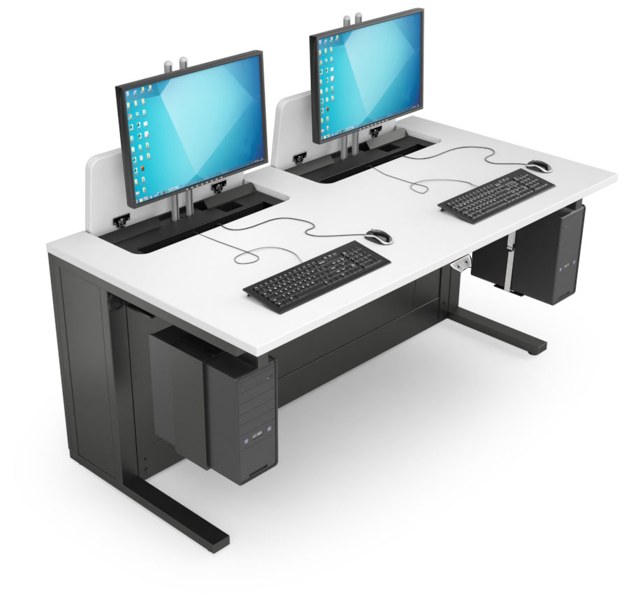 Mobilier informatique pour salles de formation