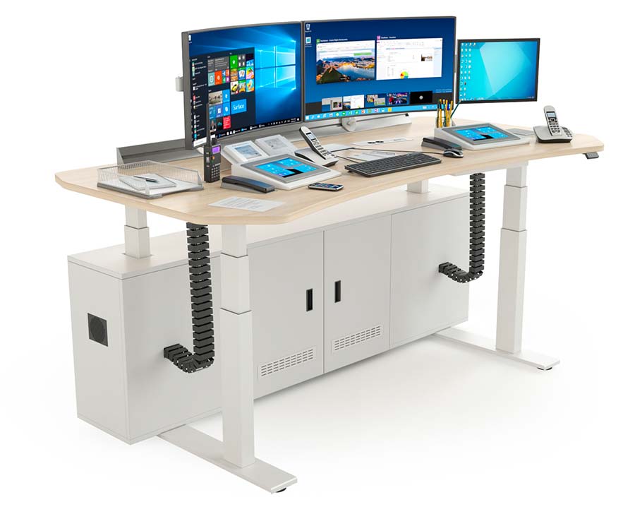 Mobilier informatique pour la supervision